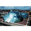 Estructura de domo prefabricada Build Glass Steel Glass Dome Techo